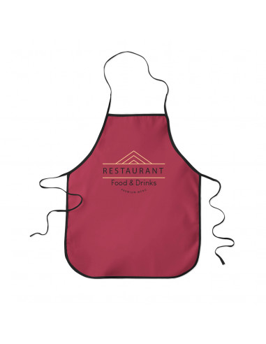 Delantal con bies Sarga work adulto...