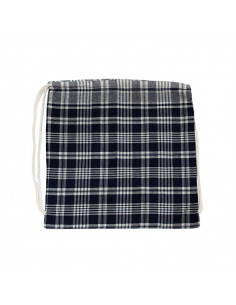 Mochila Cuadros Azules Hierbas 2