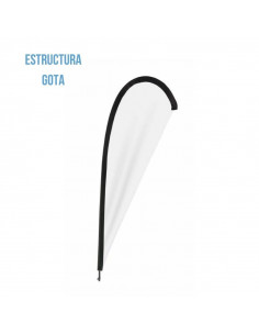 Estructura flag banner Gota