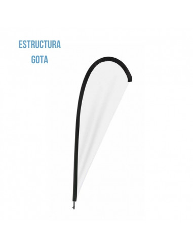 Estructura flag banner Gota