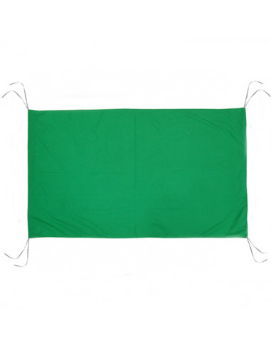 Bandera publicidad lisa con cintas...