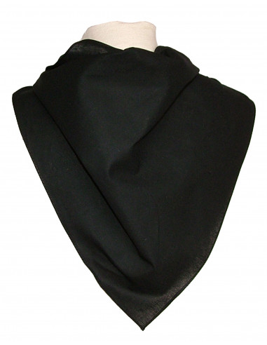 Pañuelo liquidación negro algodón...