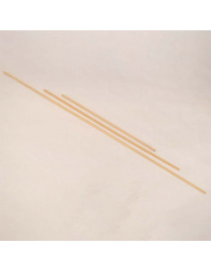 Palo madera para bandera