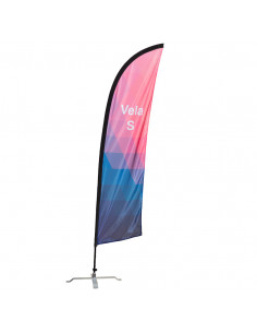 Flag banner Vela gráfica +...