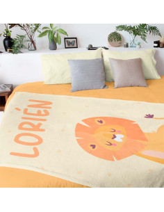 Manta coralina personalizada