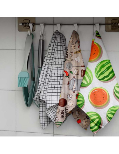 Paño cocina sublimado microfibra y...