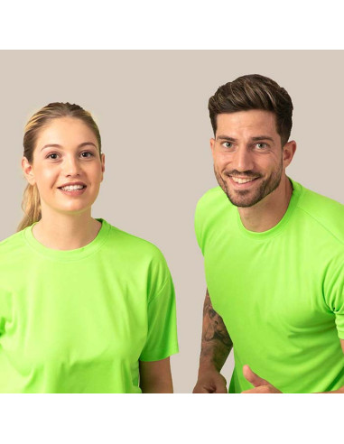 Camiseta poliéster JHK Sportocean 130 gr