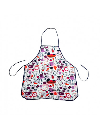 Delantal con bies sublimado infantil...