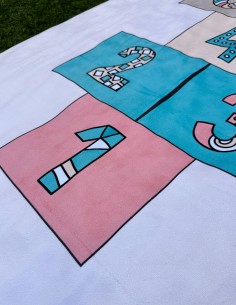 Toalla terciopelo sublimada... 2