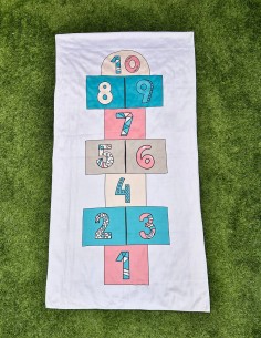 Toalla terciopelo sublimada...