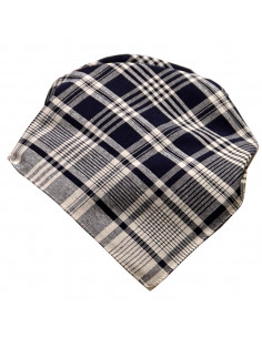 Pañuelo cuadros azules...