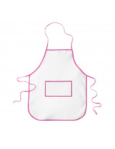 Delantal con bies rizo...