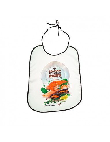 Babero sublimado adulto