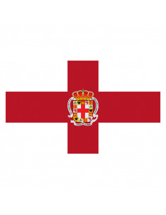 Bandera Almeria con anillas...