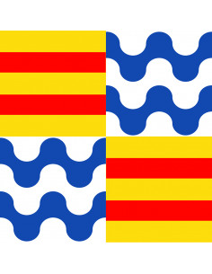 Bandera Badalona con anilla... 2