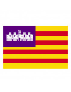 Bandera Baleares con...