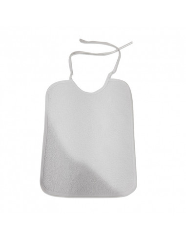 Babero rizo plastificado adulto