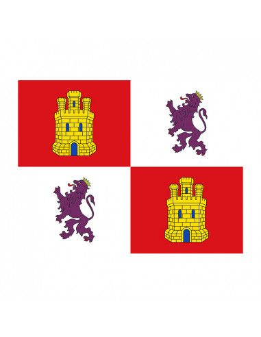 Bandera Castilla Leon con terminacion...