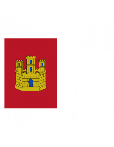 Bandera Castilla y la Mancha con...