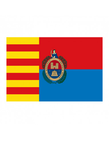 Bandera Elche con anillas y refuerzo