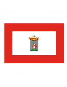Bandera Gijón con anillas y...