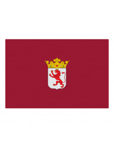 Bandera León con anilla y...