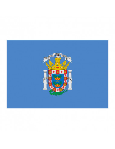 Bandera Melilla con anilla y refuerzo