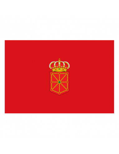 Bandera Navarra con terminacion de...