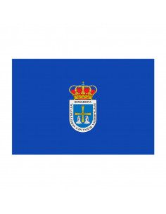 Bandera Oviedo con anillas...