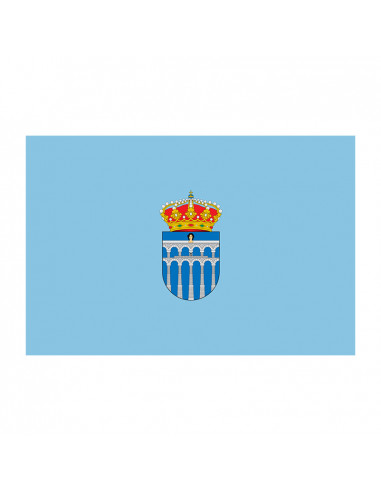 Bandera Segovia con anilla y refuerzo