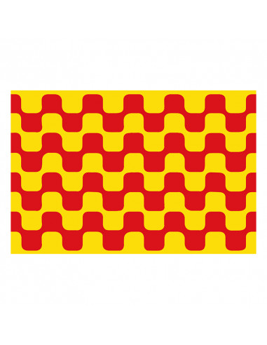 Bandera Tarragona con anillas y refuerzo